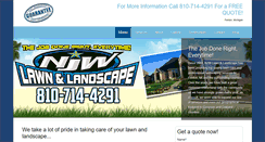 Desktop Screenshot of njwlawnlandscape.com
