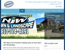 Tablet Screenshot of njwlawnlandscape.com